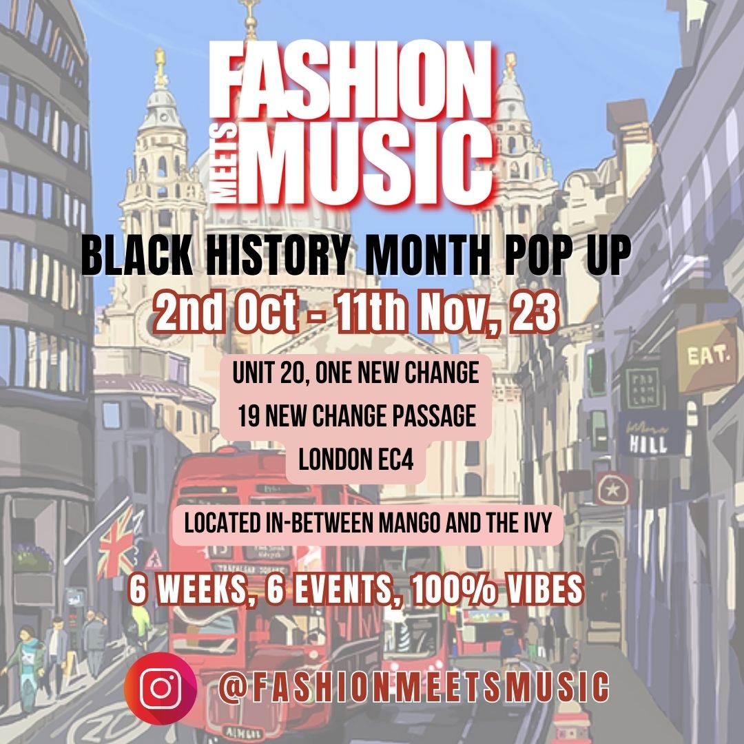 Black History Month Pop Up at One New Change, St Pauls