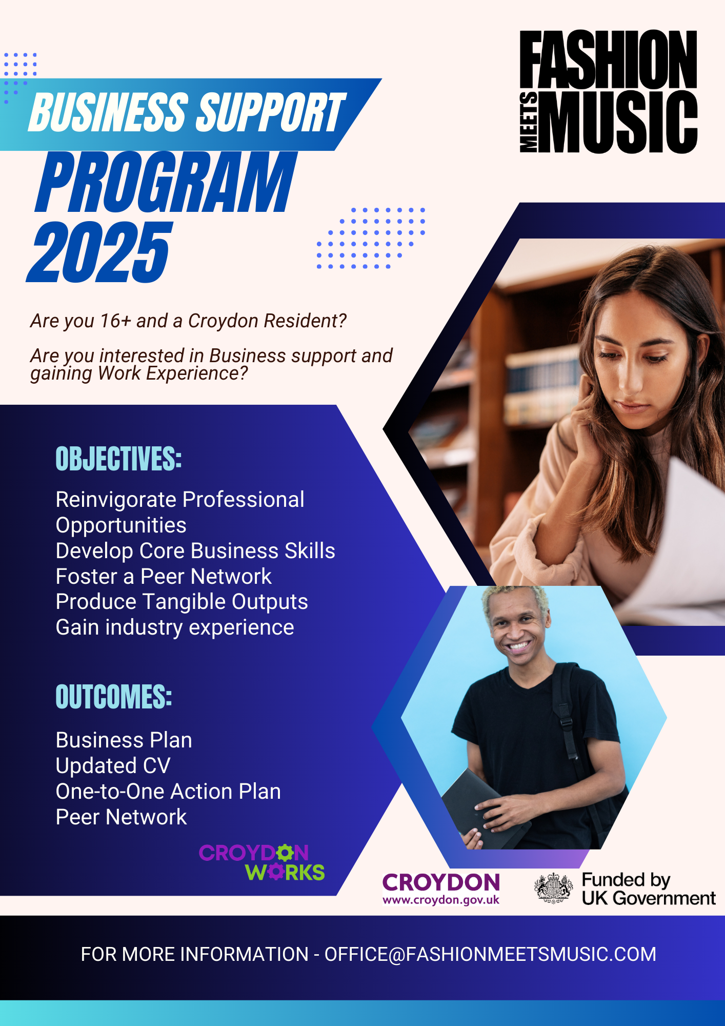 Business Support Program for 16 and over